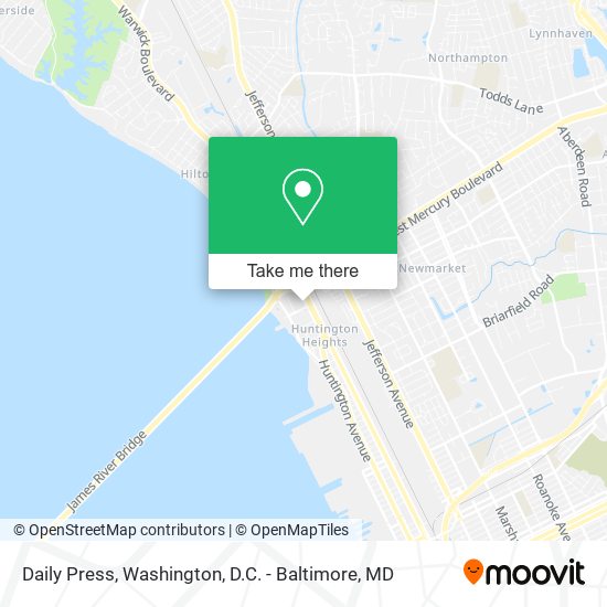 Daily Press map