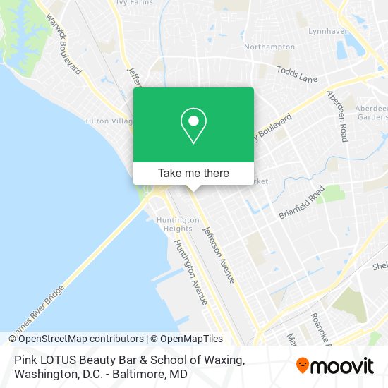 Mapa de Pink LOTUS Beauty Bar & School of Waxing