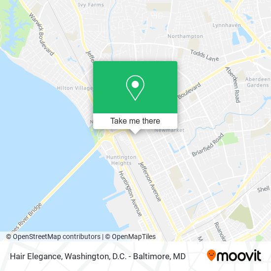 Hair Elegance map