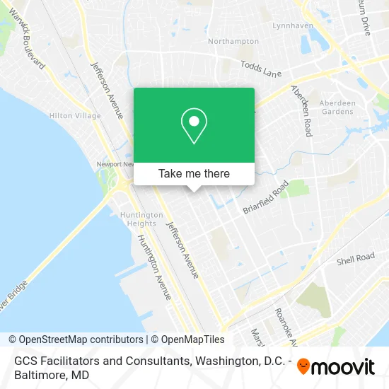 GCS Facilitators and Consultants map