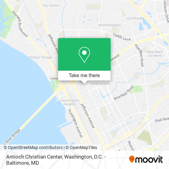 Mapa de Antioch Christian Center