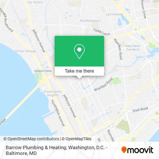 Barrow Plumbing & Heating map