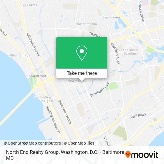 North End Realty Group map