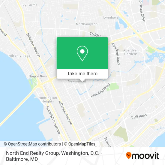 North End Realty Group map