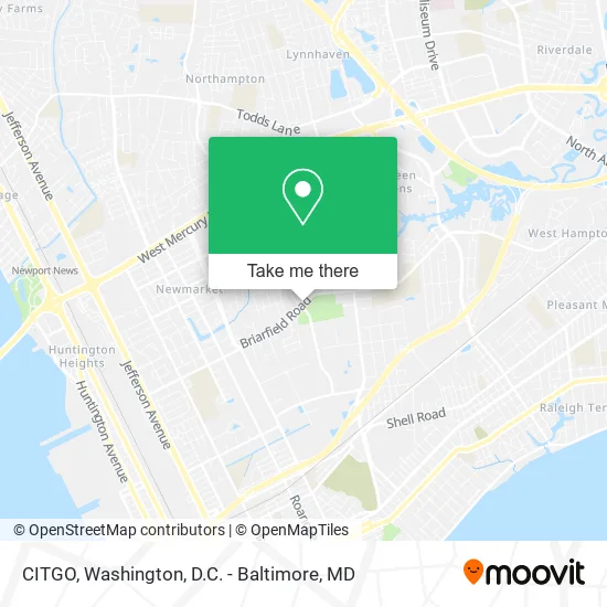 CITGO map