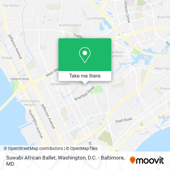 Mapa de Suwabi African Ballet