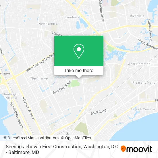 Serving Jehovah First Construction map
