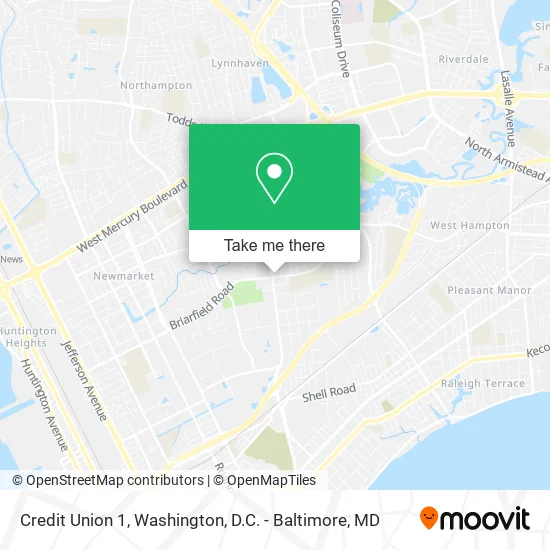 Credit Union 1 map