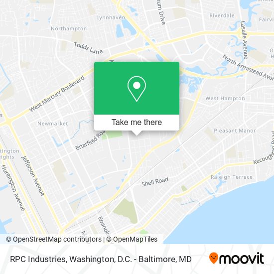 RPC Industries map