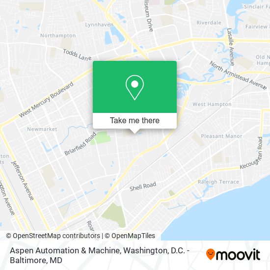 Aspen Automation & Machine map