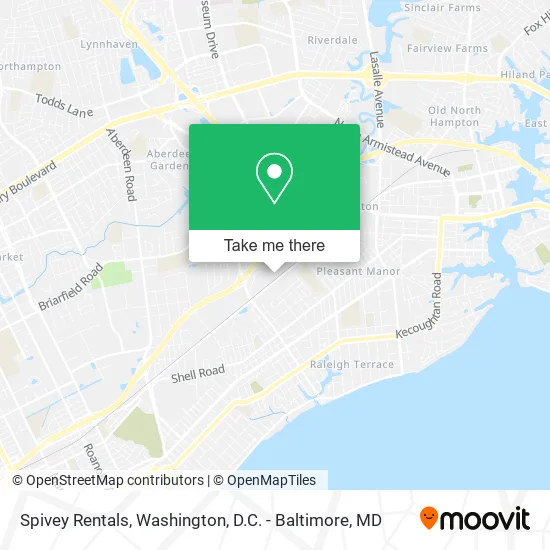 Spivey Rentals map