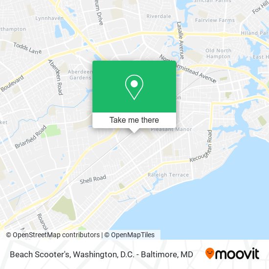 Beach Scooter's map