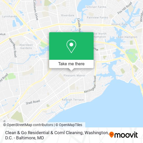 Mapa de Clean & Go Residential & Coml Cleaning