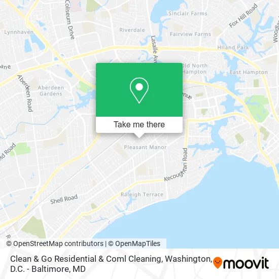 Clean & Go Residential & Coml Cleaning map