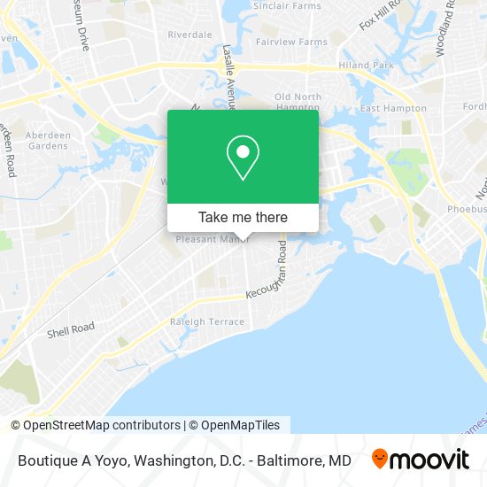 Boutique A Yoyo map