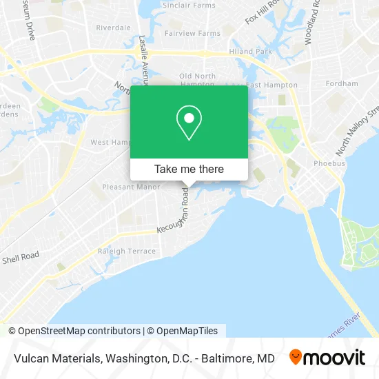 Vulcan Materials map