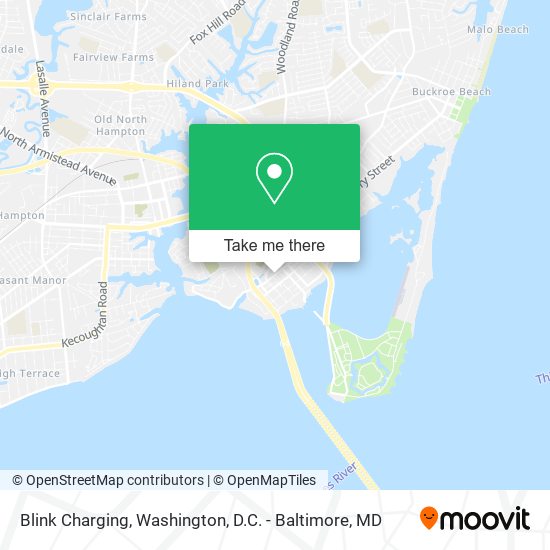 Mapa de Blink Charging