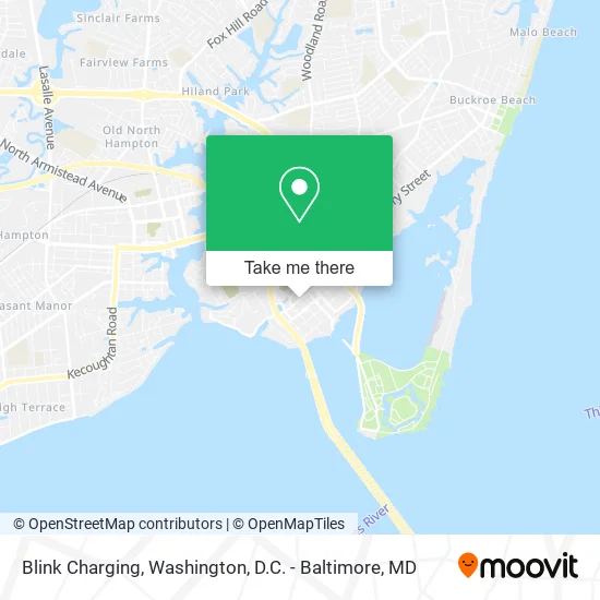 Blink Charging map