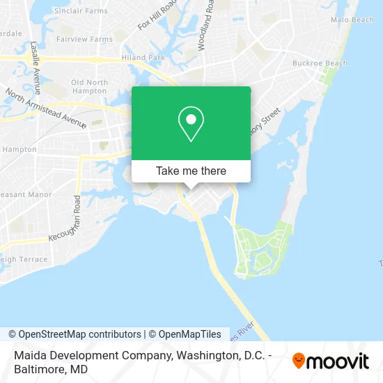 Maida Development Company map