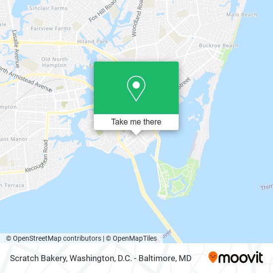Scratch Bakery map