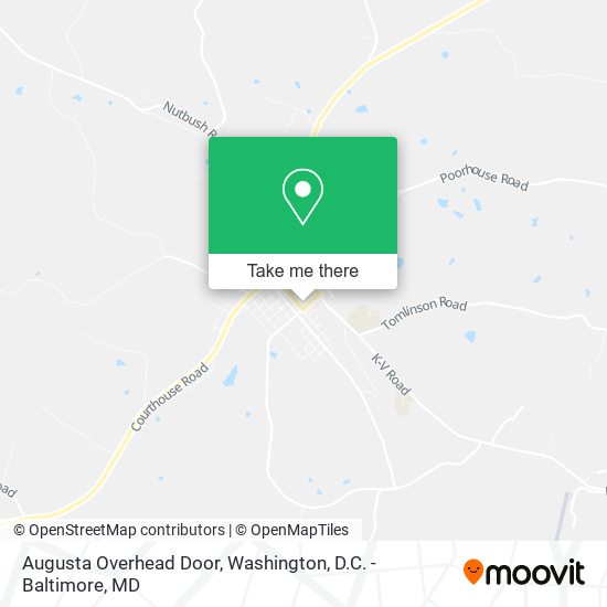 Augusta Overhead Door map