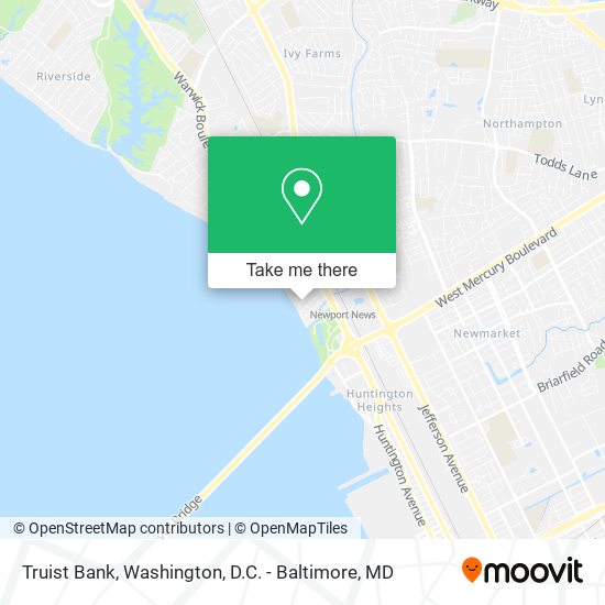 Mapa de Truist Bank