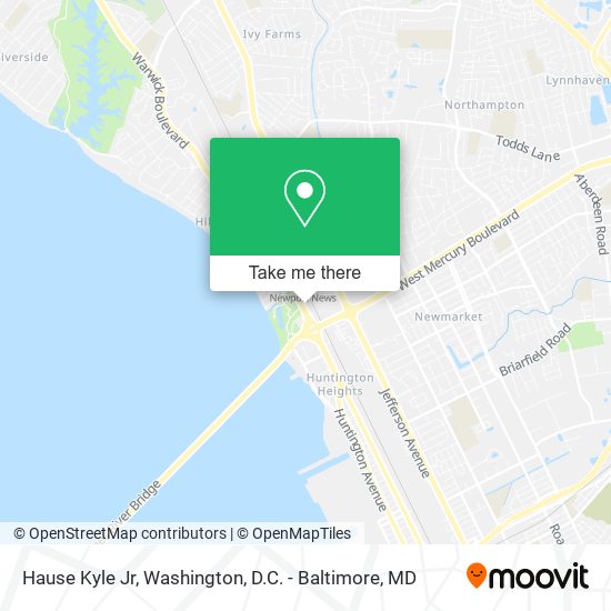 Hause Kyle Jr map