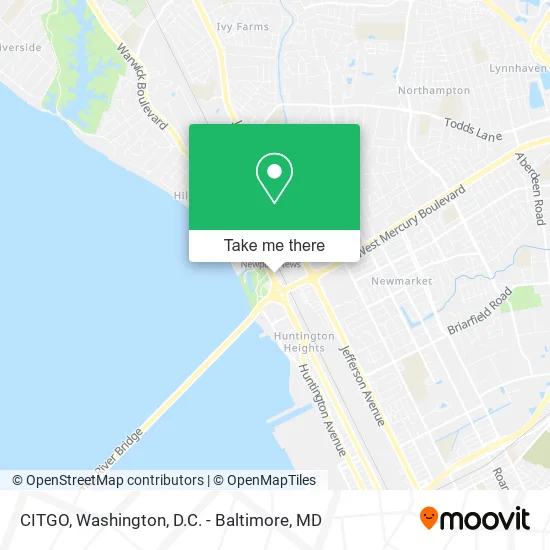 CITGO map