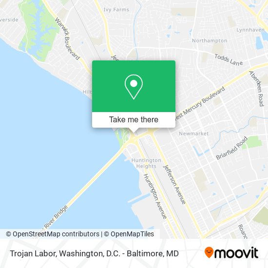 Trojan Labor map
