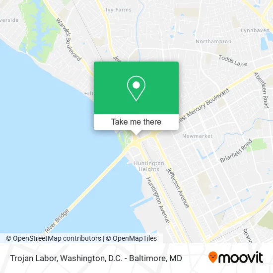 Trojan Labor map