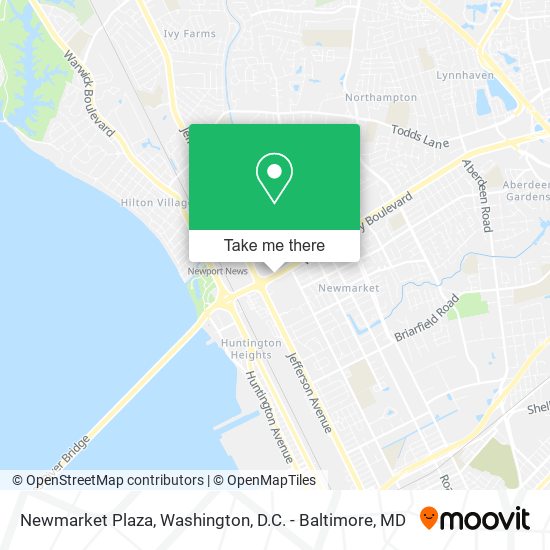 Newmarket Plaza map