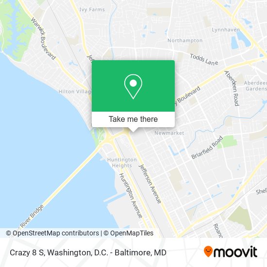 Crazy 8 S map