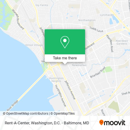 Rent-A-Center map