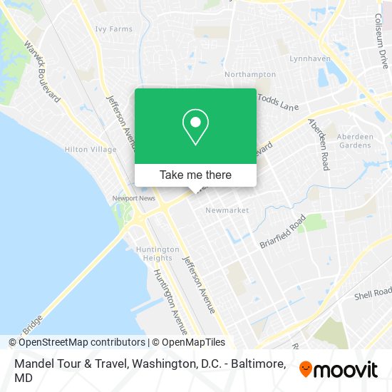 Mandel Tour & Travel map