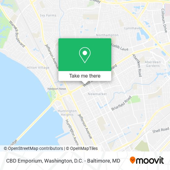 CBD Emporium map
