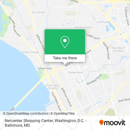 Mapa de Netcenter Shopping Center