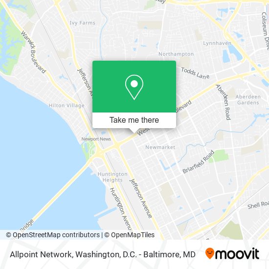 Allpoint Network map