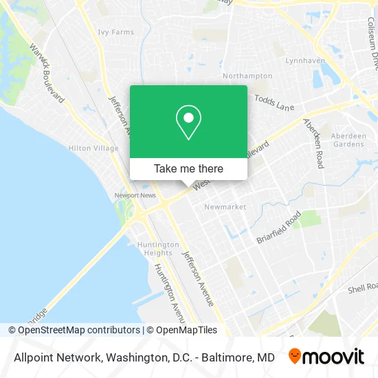 Allpoint Network map