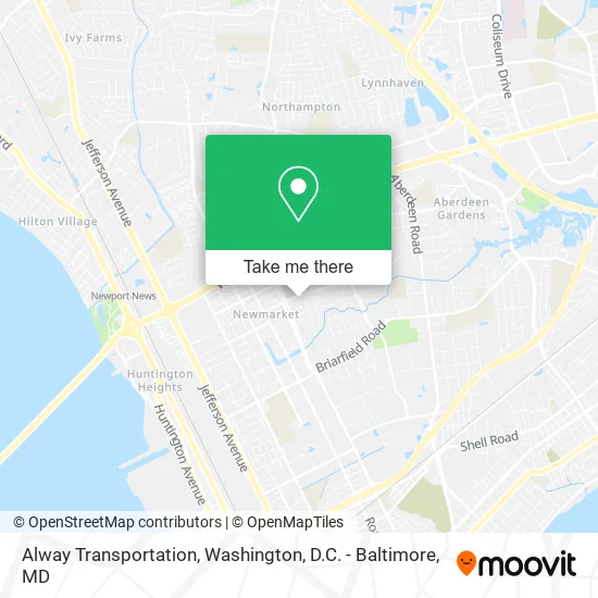 Alway Transportation map