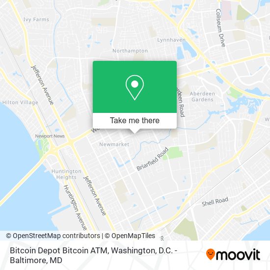 Bitcoin Depot Bitcoin ATM map