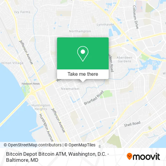Bitcoin Depot Bitcoin ATM map