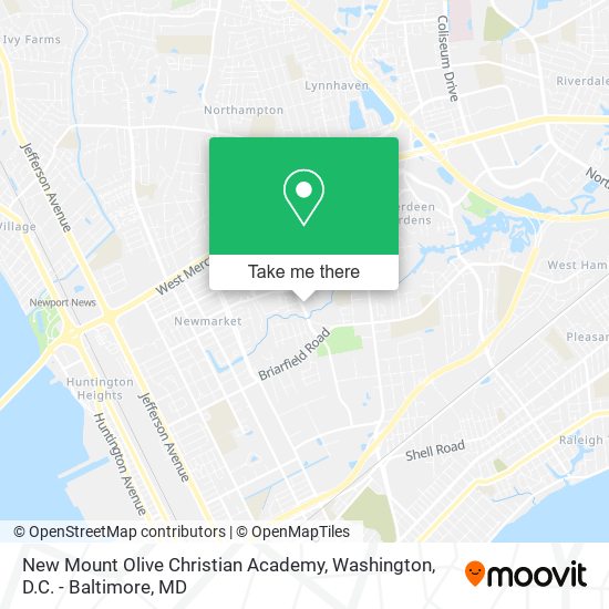 Mapa de New Mount Olive Christian Academy