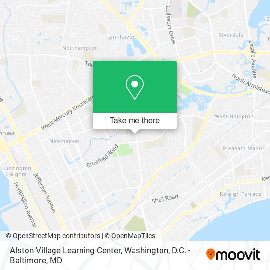 Alston Village Learning Center map