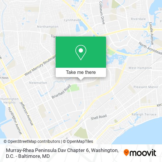 Murray-Rhea Peninsula Dav Chapter 6 map