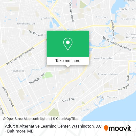 Adult & Alternative Learning Center map