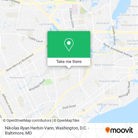 Mapa de Nikolas Ryan Herbin-Vann
