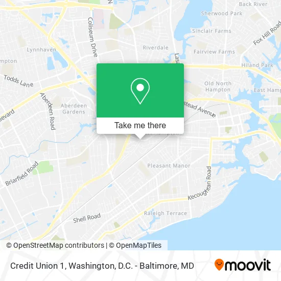 Credit Union 1 map