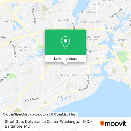 Strait Gate Deliverance Center map