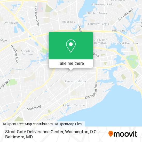 Strait Gate Deliverance Center map
