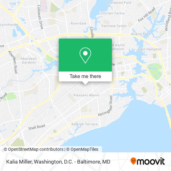 Kalia Miller map